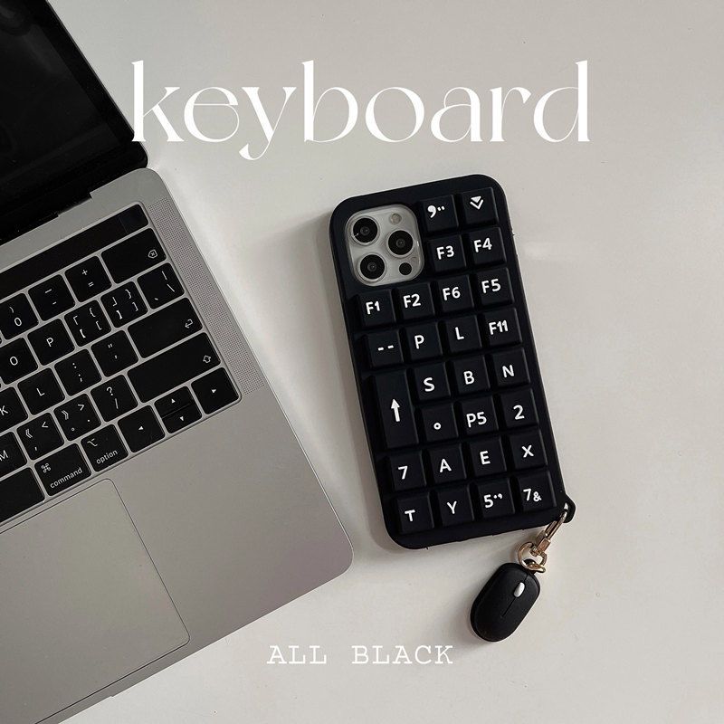 Glow-in-the-dark Keyboard Phone Case - iPhone case