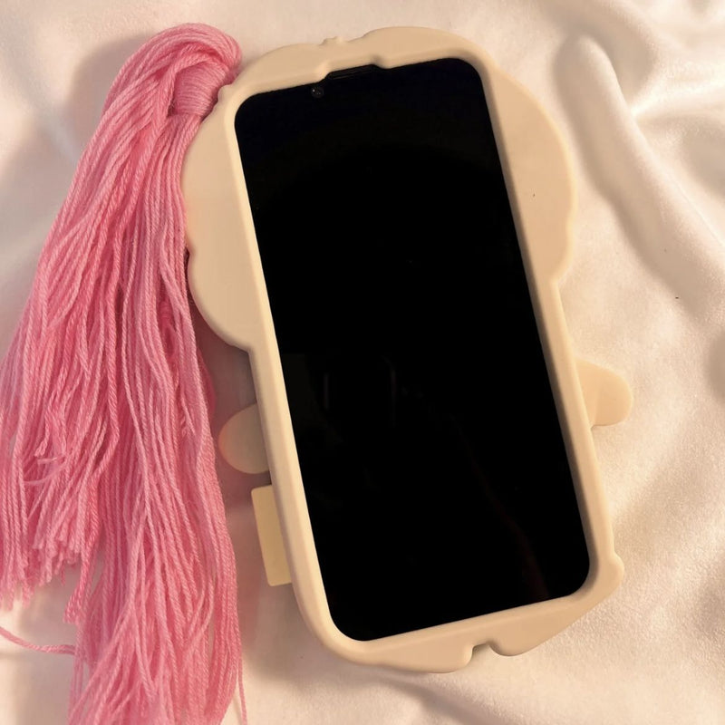 Cute Braided Girl Phone Case - iPhone Case