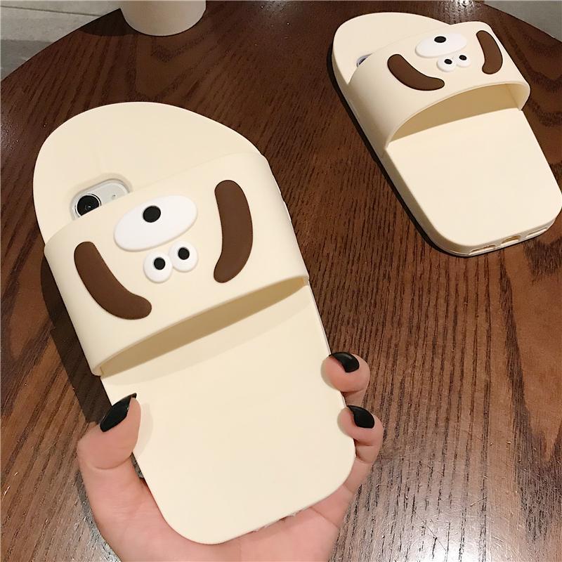 Dog Slippers Phone Case - iPhone Case